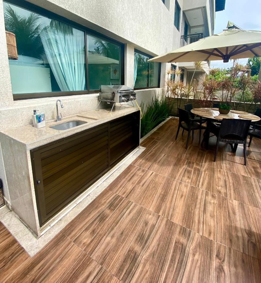 Apto Beira Mar Terreo Com Area Gourmet Praia De Muro Alto Pôrto das Galinhas Exteriör bild